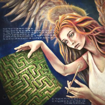 God\'s Sister – The Key - a Paint Artowrk by GORAI 